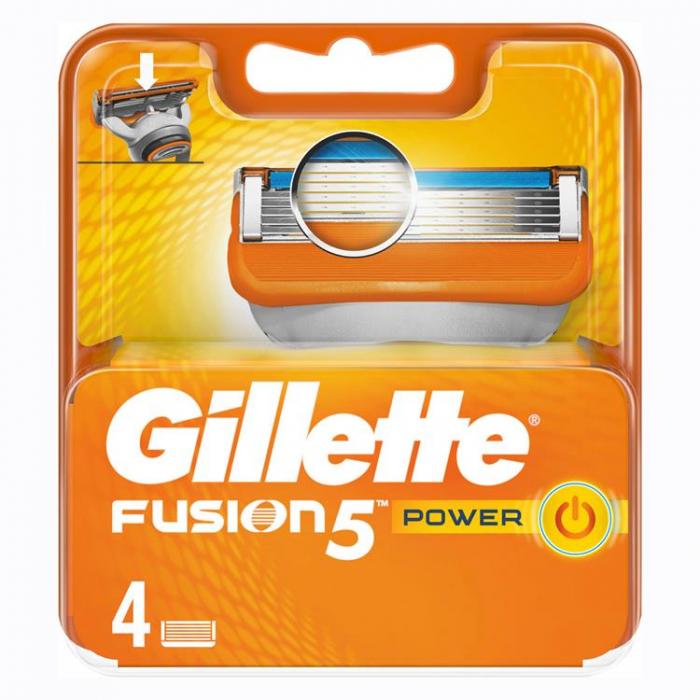 Gillette - GILLETTE Rakblad Fusion Power 4-pack