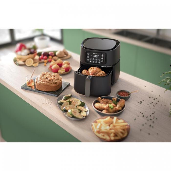 Philips - Philips Airfryer Cosmos XXXL Connected App WiFi HD9285/93