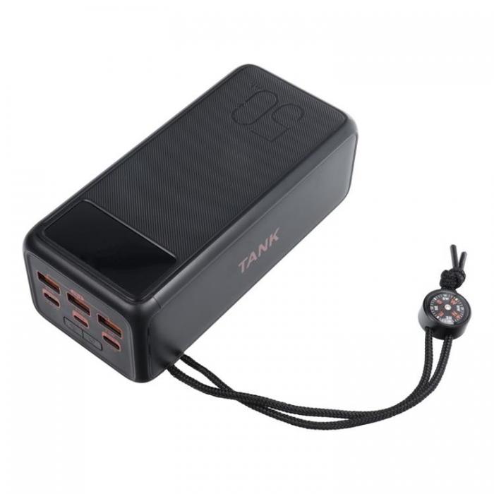 Veger - VEGER Powerbank 56000 mAh PD QC 3.0 5A 130W Tank Boost - Svart