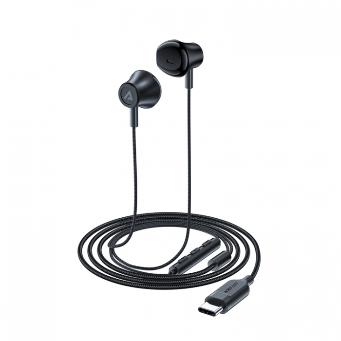 Acefast - Acefast L2 In-Ear Hrlurar USB-C, mikrofon och fjrrkontroll 1,2 m