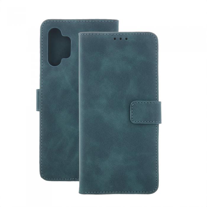 OEM - iPhone 15 Smart Velvet fodral Mrkgrn