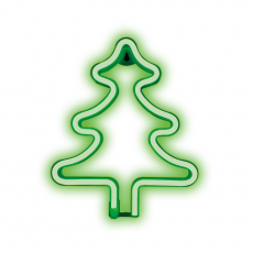 Forever Light - Forever Light LED Neon CHRISTMAS TREE FLNE16 - Grön