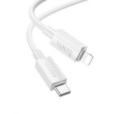 Hoco - Hoco USB-C Till Lightning 1m Kabel 27W X107 - Vit