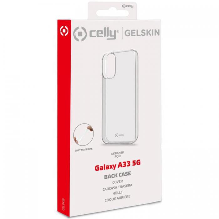 Celly - Celly Galaxy A33 5G Skal Gelskin TPU - Clear