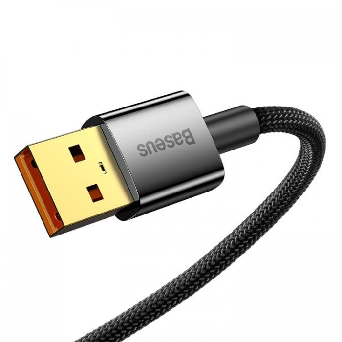 BASEUS - Baseus USB Till USB-C Kabel 100W 1m Explorer Auto Power Svart