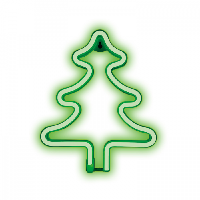 Forever Light - Forever Light LED Neon CHRISTMAS TREE FLNE16 - Grn