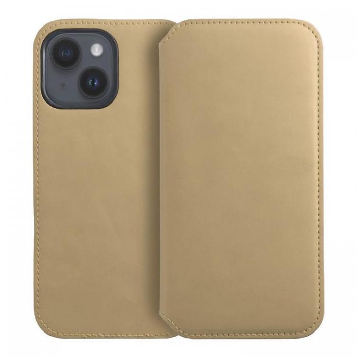 A-One Brand - Galaxy S25 Plus Plnboksfodral Dual Pocket - Guld