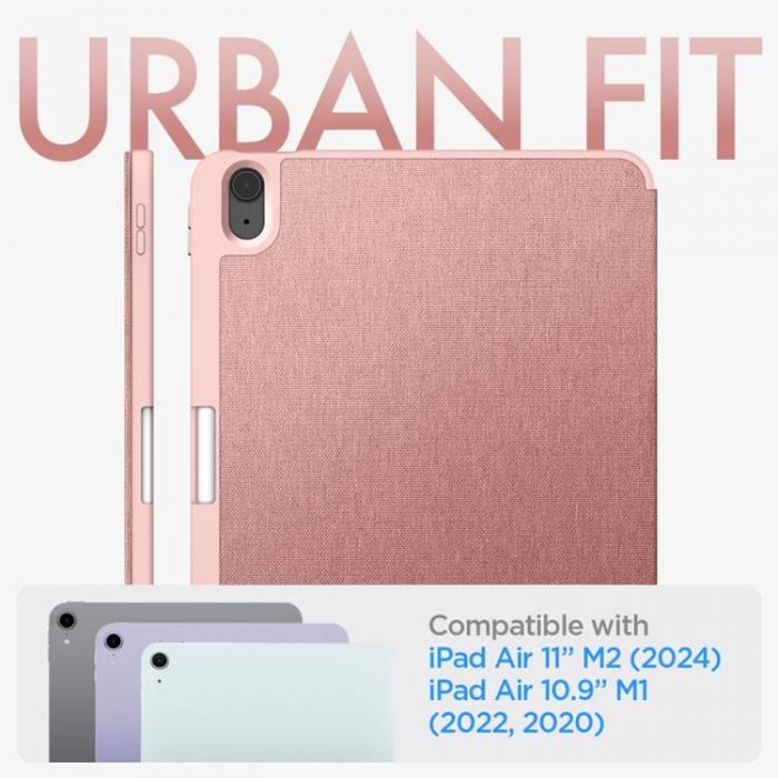 Spigen - Spigen iPad Air 10.9 4/5(2020/2022)11 (2024) Fodral Urban Fit - Rosa Guld