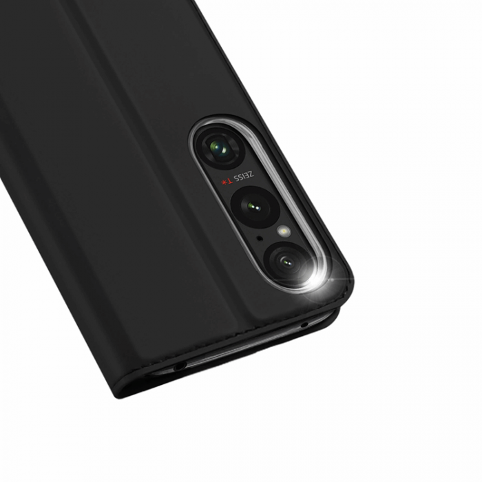 Dux Ducis - Dux Ducis Sony Xperia 1 VI Plnboksfodral Skin Pro - Svart