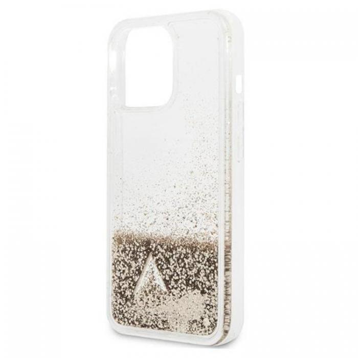 Guess - GUESS iPhone 14 Pro Max Skal Glitter Charms - Guld