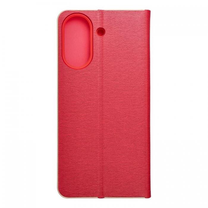 A-One Brand - Xiaomi Redmi 13C/Poco C65 Plnboksfodral Luna Guld - Rd