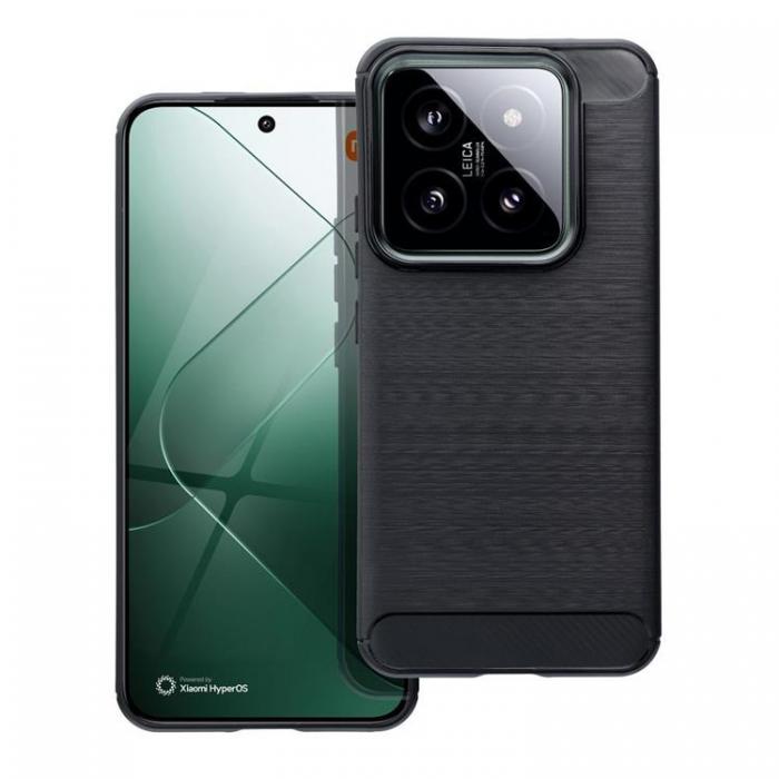 A-One Brand - Xiaomi 14 Pro Mobilskal Carbon - Svart