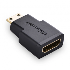 Ugreen - Ugreen Mini HDMI till HDMI Adapter - Svart