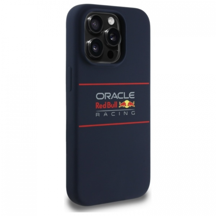 Red Bull - Red Bull iPhone 15 Pro Mobilskal MagSafe Silikon Horizontal Logo