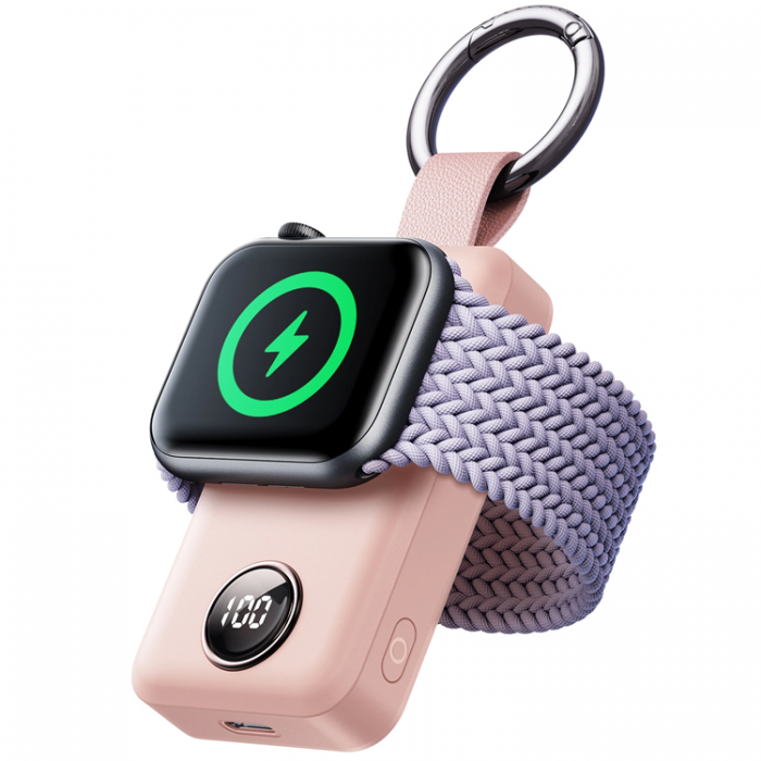 Joyroom - Joyroom Powerbank Trdls 2000mAh 3W Fr Apple Watch - Rosa