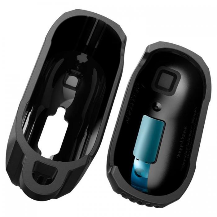 Spigen - Spigen Airpods 4 Skal Rugged Armor - Matte Svart