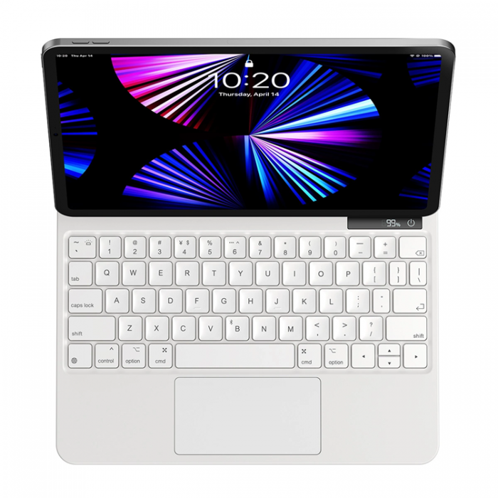 BASEUS - Baseus iPad Pro 12.9 6th Gen (2022) Fodral Med Tangentbord Brilliance