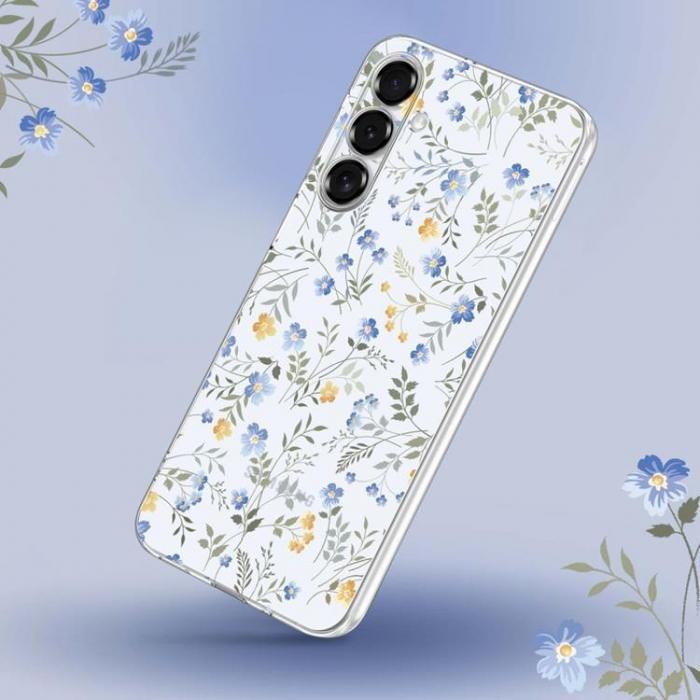 Tech-Protect - Tech-Protect Galaxy S25 Mobilskal Flexair - Spring Flowers