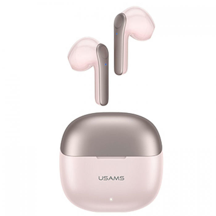 USAMS - USAMS In-Ear Hrlurar Bluetooth TWS XH Series - Rosa