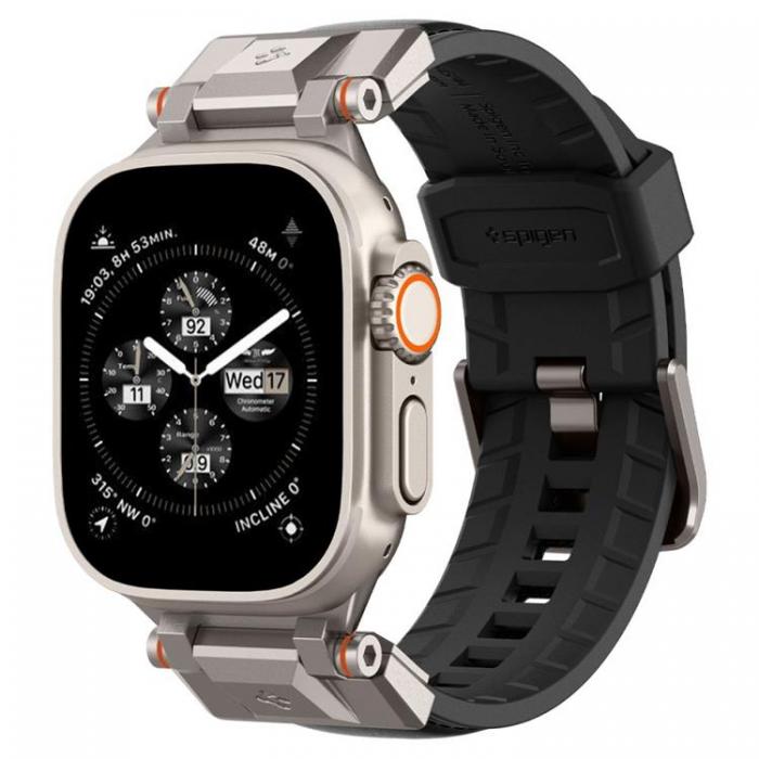 Spigen - Spigen Apple Watch (49/45/44/42mm) Armband DuraPro - Svart