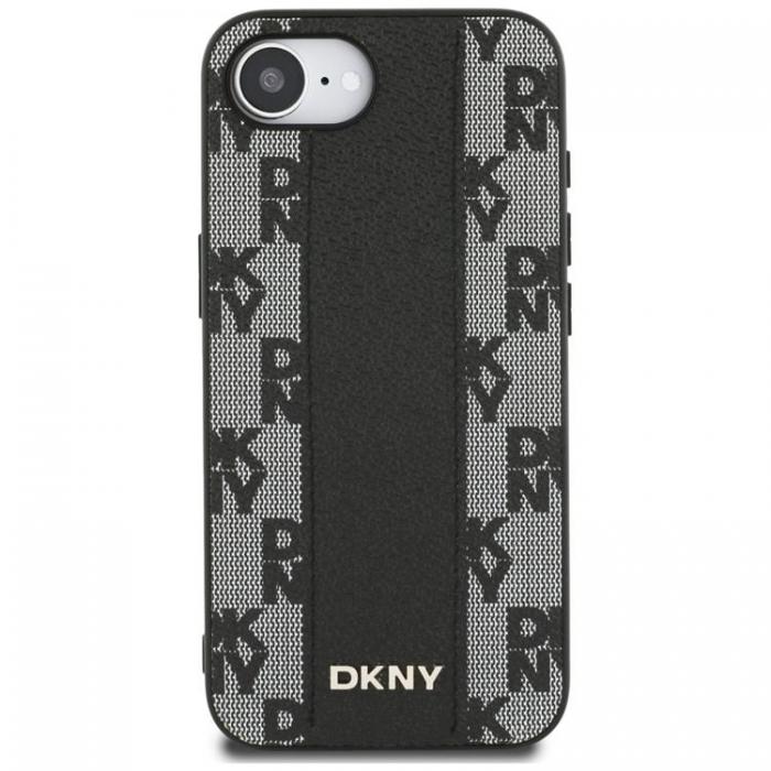 DKNY - DKNY iPhone 16e Mobilskal MagSafe Lder Checkered Mono