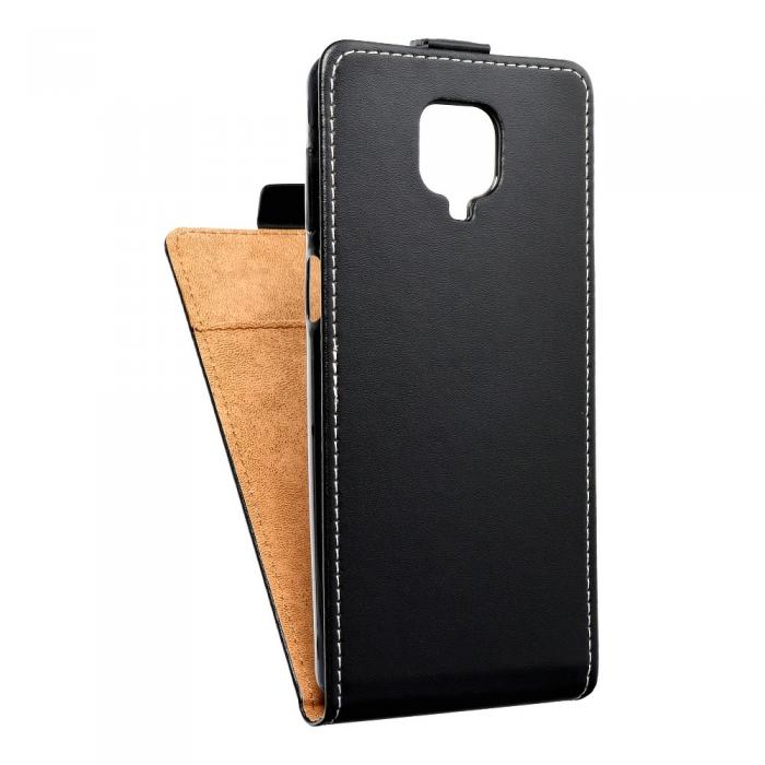 OEM - Flip fodral med kortfack till XIAOMI Note 9s Svart