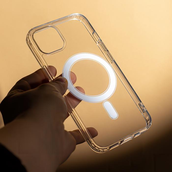 OEM - Antichock Mag fodral iPhone 15 Pro Transparent