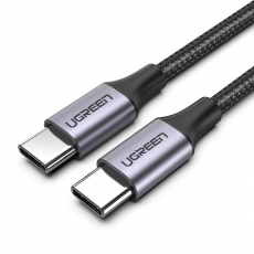 Ugreen - Ugreen USB-C 3.1 Till USB-C 3.1 Kabel 1.5m - Grå