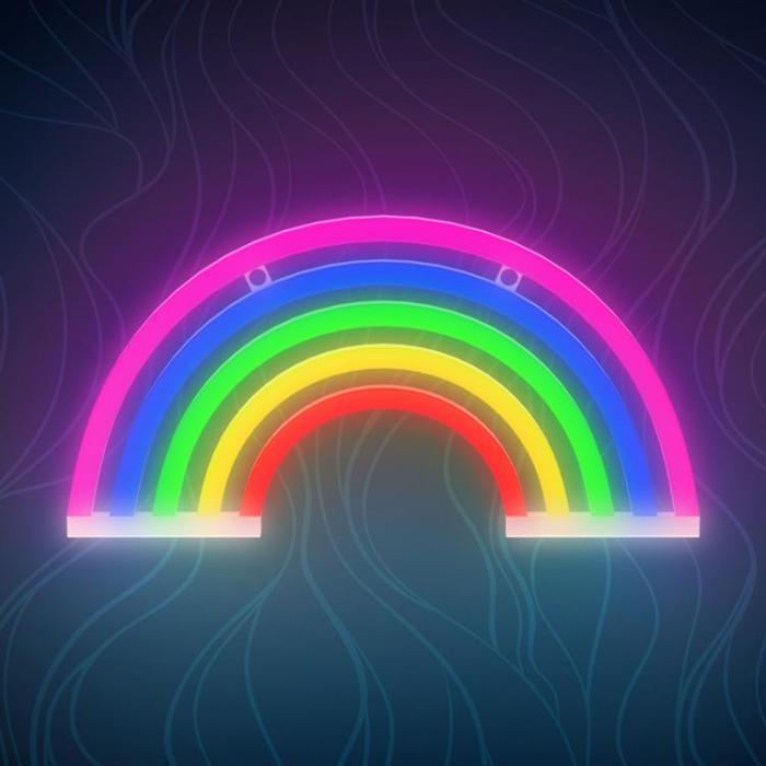 Forever Light - Forever Light LED Neon Light RAINBOW 5 Frger FLNE14X