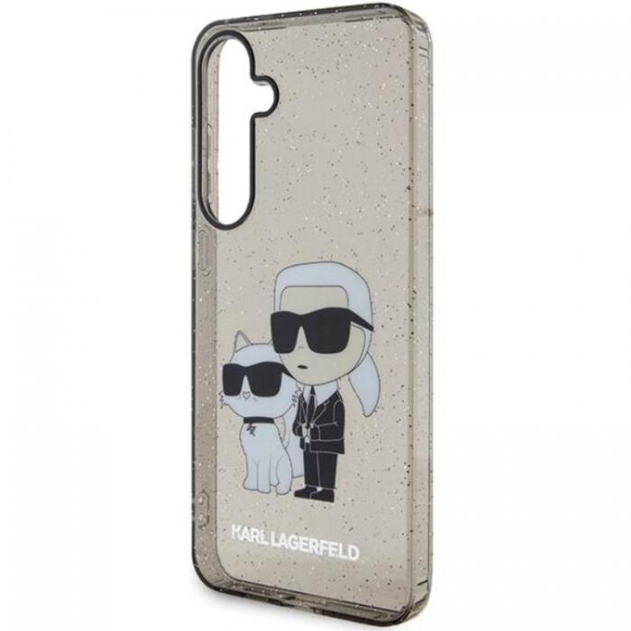 KARL LAGERFELD - Karl Lagerfeld Galaxy S24 Mobilskal Glitter Karl & Choupette