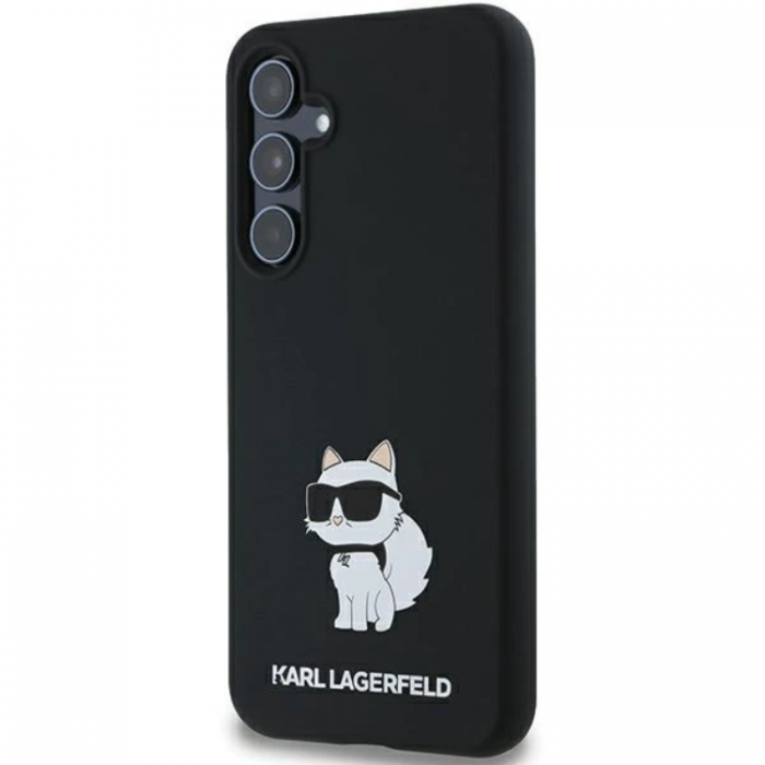 KARL LAGERFELD - Karl Lagerfeld Galaxy A35 Mobilskal Silikon Choupette - Svart