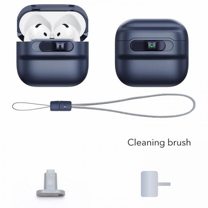 ESR - ESR Airpods 4 Skal Magsafe Halolock - Bl