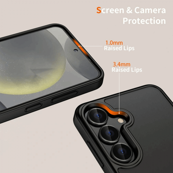 Tech-Protect - Tech-Protect Xiaomi Poco X7 Pro 5G Mobilskal - Matt Svart