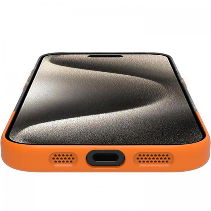 Celly - Celly iPhone 16 Mobilskal MagSafe Magdual - Orange