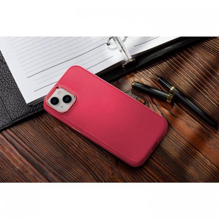 A-One Brand - iPhone 15 Plus Mobilskal Frame - Magenta