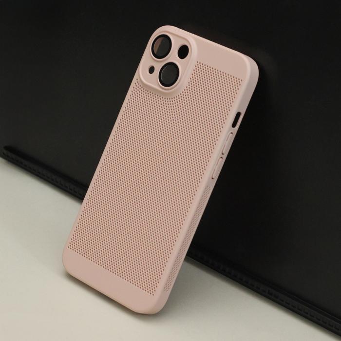 OEM - iPhone 15 Pro fodral rosa - ltt och hllbart skydd