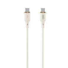 XO - XO USB-C Till USB-C 60W Kabel 1m PD NB-Q261 - Beige