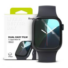 Ringke - [3-Pack] Ringke Apple Watch 42mm Series 10 Skärmskydd Dual Easy