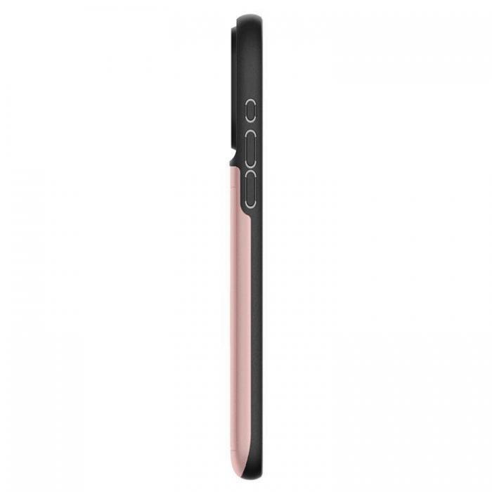 Spigen - Spigen iPhone 15 Pro Mobilskal Slim Armor CS - Rosa