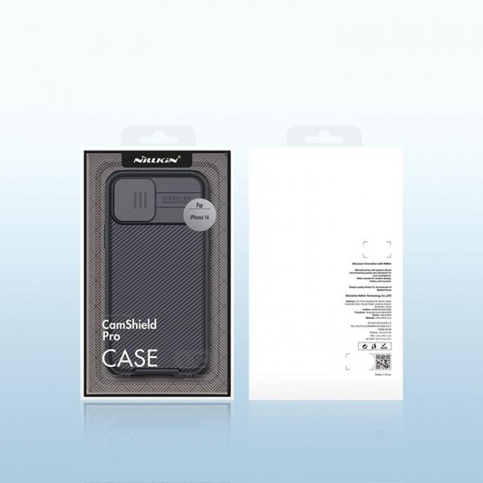 Nillkin - Nillkin iPhone 14 Plus Skal CamShield Pro Magnetic - Svart