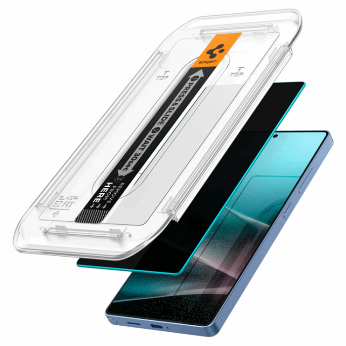 Spigen - Spigen [2-Pack] Galaxy S25 Ultra Skrmskydd Hrdat Glas EZ-FIT