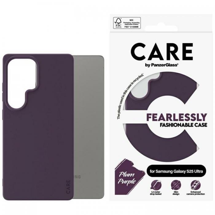 PanzerGlass - CARE By PanzerGlass Galaxy S25 Ultra Mobilskal Fashion - Lila