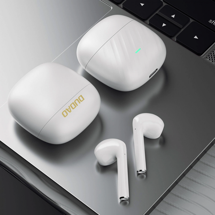 Dudao - Dudao TWS In-Ear Hrlurar Bluetooth 5,3 U14Plus - Vit