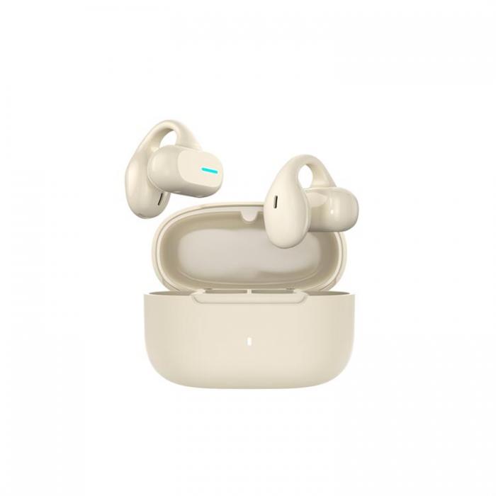 WIWU - WIWU In-Ear Trdlsa Hrlurar Bluetooth Openbuds O200 - Ivory