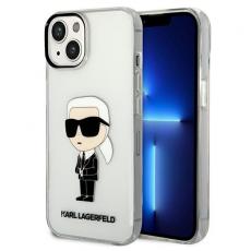 KARL LAGERFELD - Karl Lagerfeld iPhone 14 Plus Skal IML NFT Ikonik - Clear