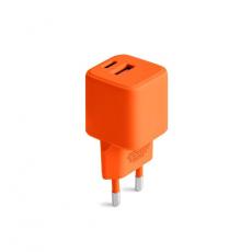 Colorum - Colorum Snabbladdare 30W 1xUSB-A 1xUSB-C - Orange