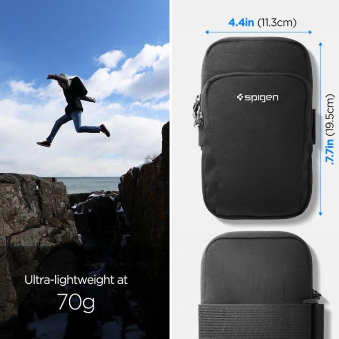 Spigen - Spigen Armband Dynamic Shield A702 - Svart