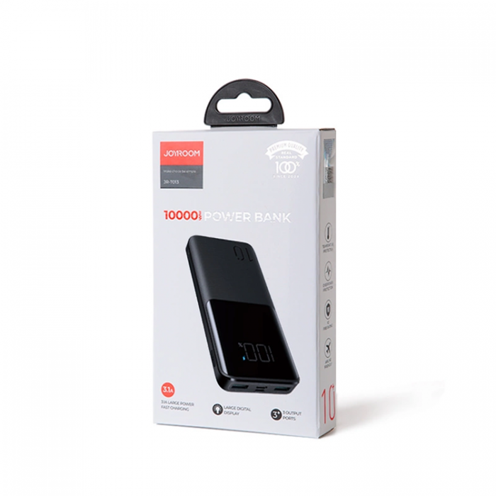 Joyroom - Joyroom Powerbank 10000mAh PD QC3.0 AFC - Svart