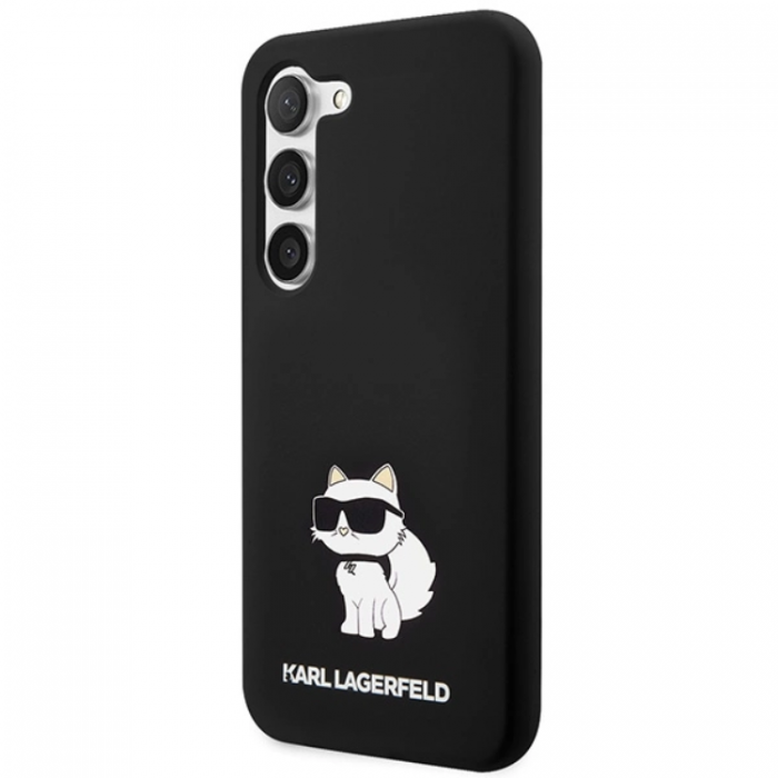 KARL LAGERFELD - Karl Lagerfeld Galaxy S24 Plus Mobilskal Silikon Choupette - Svart