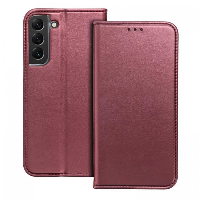 A-One Brand - Smart Magneto Plnboksfodral Fr Galaxy A34 5G - Burgundy